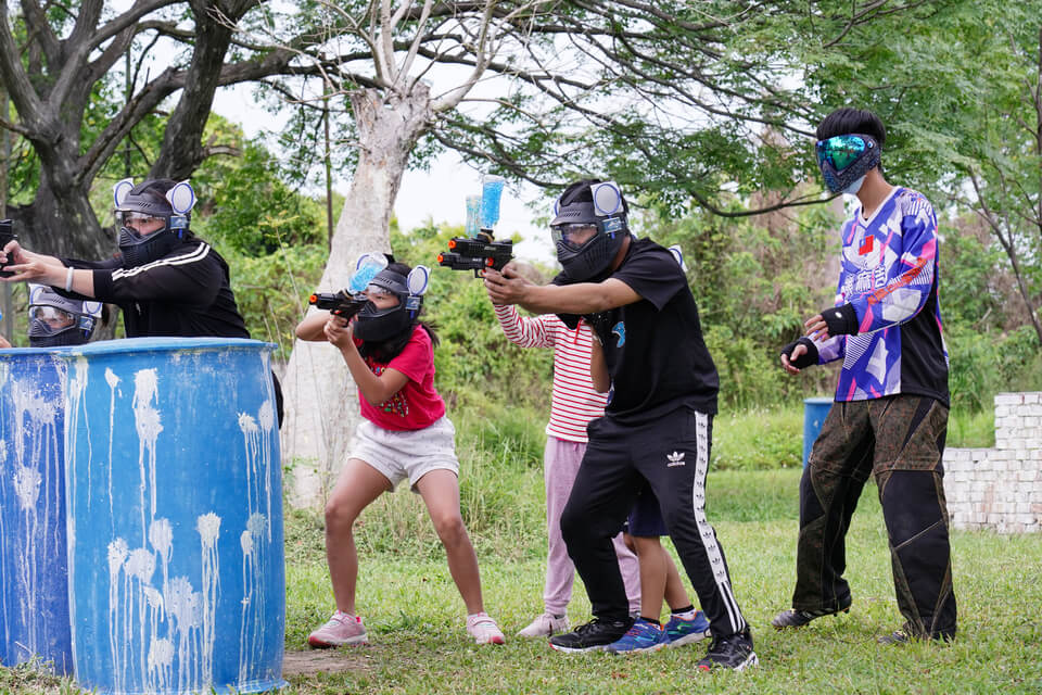 水彈槍活動有專業教練協助-熊麻吉水彈槍親子活動團隊