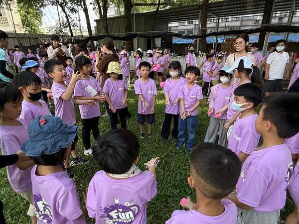 培養團隊合作與信賴（心不在焉團康遊戲）：放學趣戶外教學