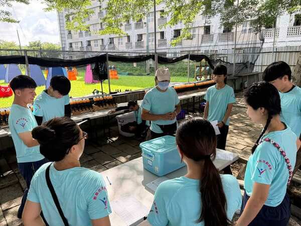 準備就緒後熊教練集合工作群重點提醒與工作分配