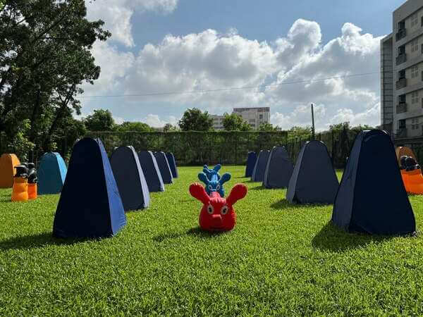 最安全與寬敞草地之水彈場地（台南應用科技大學漆彈場）
