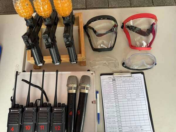完善與整齊的裝備一直是我們敢公開檢視自己的最佳方式