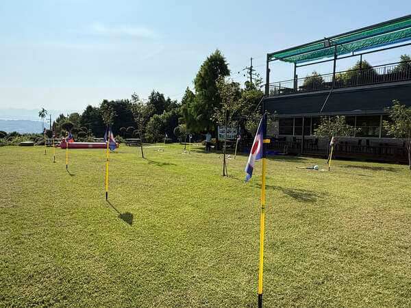 完成最完善與安全場地佈置（南投休閒農場）