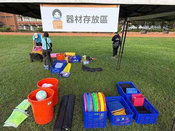 所有趣味競賽依序先做好管理與分配 所有趣味競賽依序先做好管理與分配