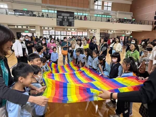 直流而下團康活動（明誠小學校慶親子活動）