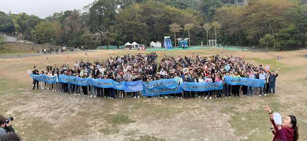 台數科&鑫傳｜尾牙活動於競賽前大合照