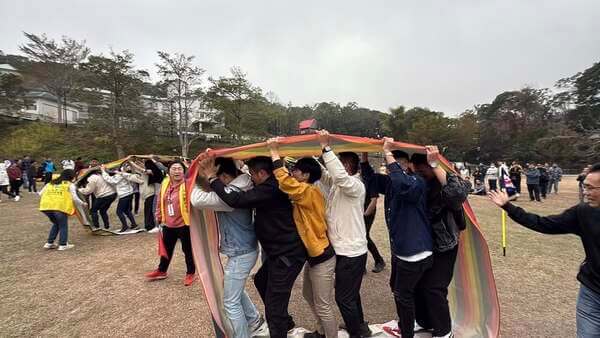 時來運轉趣味競賽：六人齊心向前行（光訊科技尾牙活動）