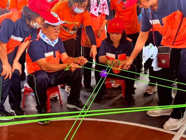 林邊鄉鄉運村民組趣味競賽（林邊國中風雨球場）
