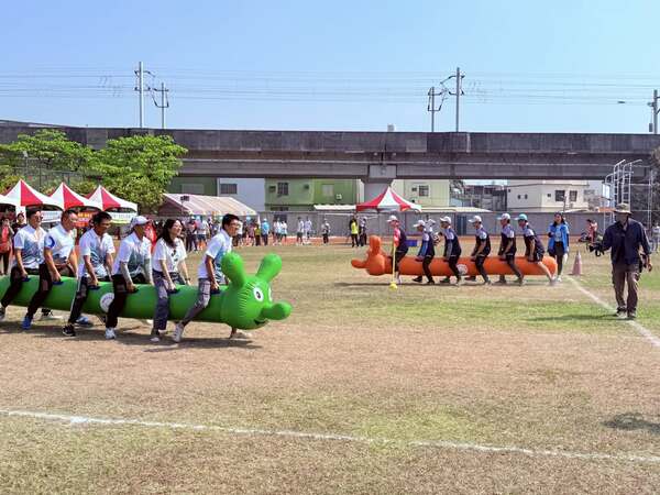 最經典最刺激的陸上行舟趣味競賽（林邊鄉鄉運機關團體組趣味競賽）