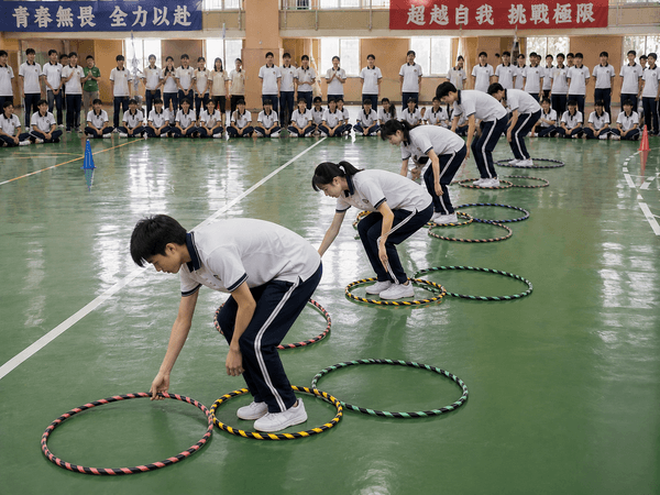 三角函數趣味競賽：每人都是三個中型呼拉圈