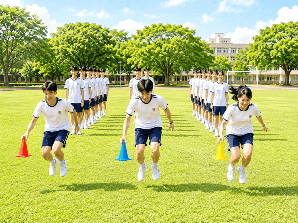 立定跳遠趣味競賽:考驗個人彈性與團隊合作 立定跳遠趣味競賽:考驗個人彈性與團隊合作