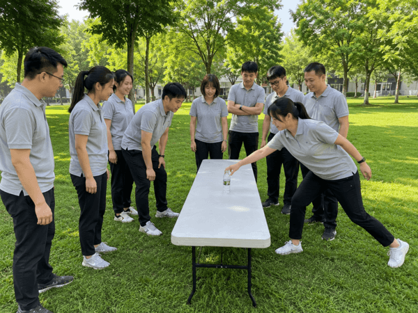 簡單道具也能透過專業與改變來營造樂趣兩隊（兩隊對戰）