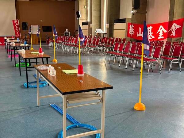 我們連場地佈置都敢公開並依據活動流程完整呈現