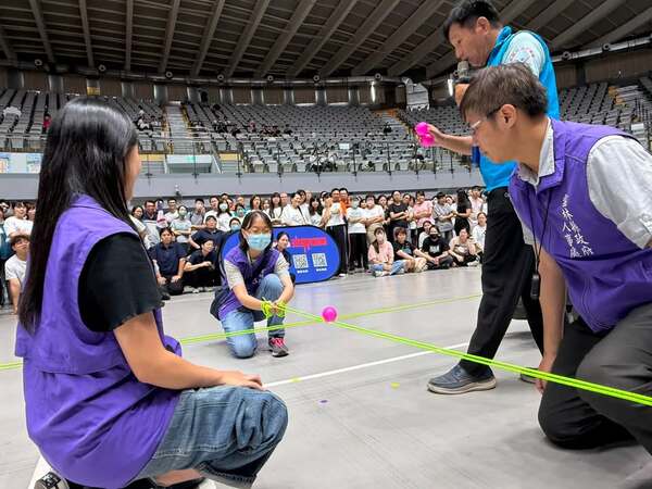 於任何競賽活動中敢技巧分享公開呈現就是專業（雲林縣政府趣味競賽）